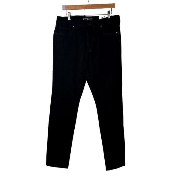 Everlane Uniform The Slim Black Denim Zip Fly Jeans Men's Size 34x34 NWT